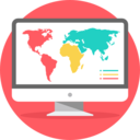 computer,seo and web,monitor,maps and location,screen,seo,geography,international,world map